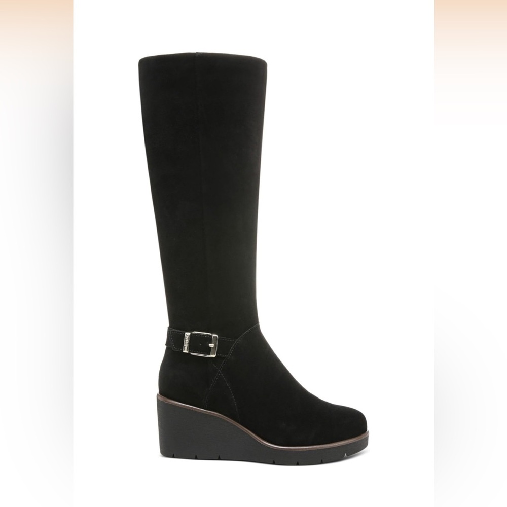 Giani Bernini Suede black riding boot